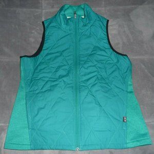 Oakley Full Zip up Vest Jacket Turquoise Size Lg